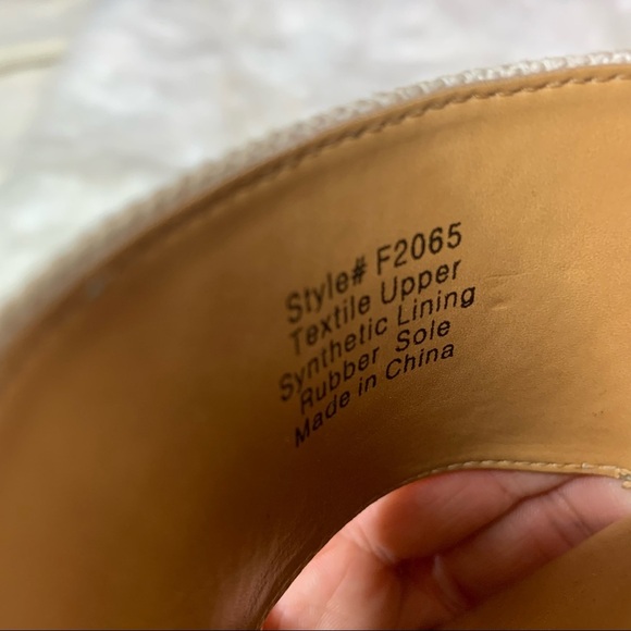 J. Crew Strappy Canvas Espadrille Wedges in Flax F2065 - Picture 10 of 13